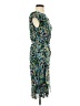 Kay Unger Print Blue Cocktail Dress Size S - photo 4