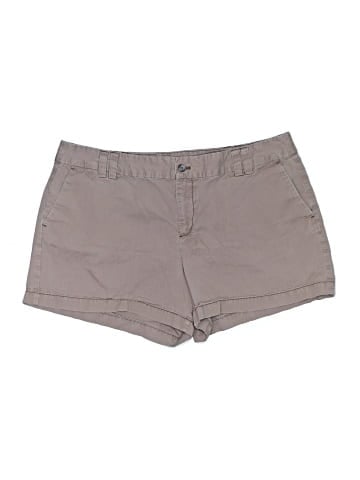 Ann Taylor LOFT Khaki Shorts (view 1)
