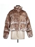Fabletics Brown Faux Fur Jacket Size L - photo 1