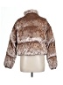 Fabletics Brown Faux Fur Jacket Size L - photo 2