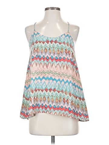 Nell Sleeveless Silk Top (view 1)