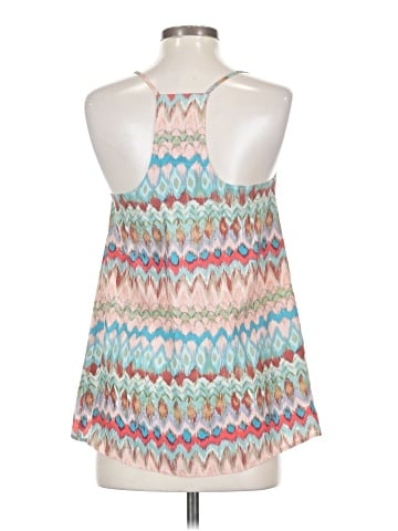 Nell Sleeveless Silk Top (view 2)