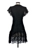 Express 100% Polyester Black Cocktail Dress Size XS - photo 2