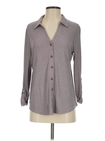 Jane and Delancey 3/4 Sleeve Button-Down Shirt (view 1)