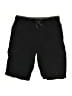 Univibe Solid Black Cargo Shorts Size M (kids) - photo 1