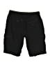 Univibe Solid Black Cargo Shorts Size M (kids) - photo 2