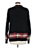 Westbound Plaid Black Pullover Sweater Size M - photo 2