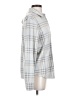 Faherty Plaid Gray Long Sleeve Blouse Size S - photo 4