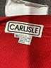 Carlisle 100% Silk Red Silk Cardigan Size XL - photo 7