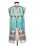 Clover Canyon 100% Polyester Teal Sleeveless Blouse Size M - photo 2