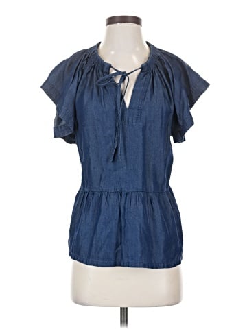 Joe's Jeans Short Sleeve Blouse (view 1)