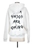 Balloon 100% Cotton White Pullover Hoodie Size XS - photo 2