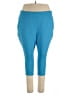 Torrid Blue Active Pants Size 4X Plus (4) - photo 1