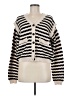 Unbranded Stripes Ivory Cardigan Size M - photo 1