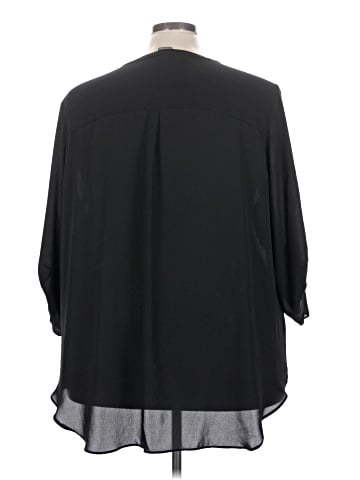 Worthington 3/4 Sleeve Blouse (view 2)