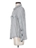 Joie 100% Cotton Stripes Gray Long Sleeve Button-Down Shirt Size S - photo 5
