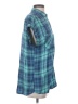 Rails 100% Rayon Plaid Teal Short Sleeve Button-Down Shirt Size S - photo 4