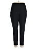 Elle Solid Black Active Pants Size XL - photo 1