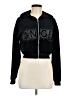 rue21 100% Polyester Black Zip Up Hoodie Size M - photo 1
