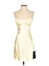Lulus 100% Polyester Metallic Gold Cocktail Dress Size S - photo 1