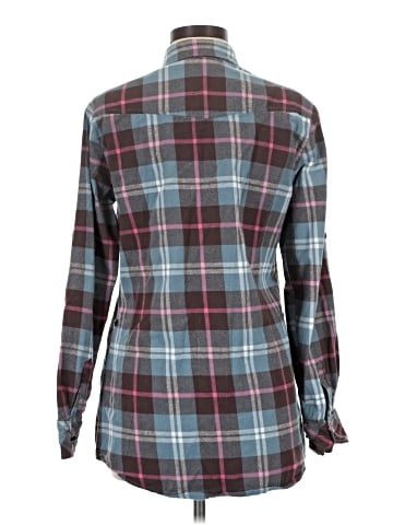 Matchstick Long Sleeve Button-Down Shirt (view 2)