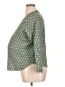 Monteri Green 3/4 Sleeve Blouse Size XL - photo 5