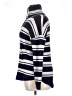 Carve Designs Stripes Blue Turtleneck Sweater Size XL - photo 5