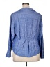 Jessica Simpson Blue Long Sleeve Blouse Size 1X - photo 2