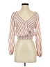 American Eagle Outfitters Orange Long Sleeve Blouse Size XXS - photo 1