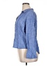 Jessica Simpson Blue Long Sleeve Blouse Size 1X - photo 5