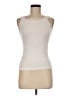 Unbranded Ivory Sleeveless T-Shirt Size M - photo 1