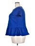 Elle Blue Short Sleeve Top Size XXL - photo 5