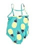 Carter's Print Teal One Piece Swimsuit 12-18 MO / 18 MO - photo 2