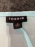 Torrid 100% Polyester Blue Short Sleeve Blouse Size 2X Plus (2) - photo 7