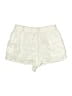 L Space 100% Linen Ivory Shorts Size S - photo 1