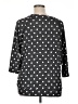 Market and Spruce Polka Dots Black Pullover Sweater Size 1X - photo 2