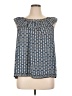 Max Studio 100% Polyester Blue Sleeveless Blouse Size XL - photo 1