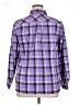 Talbots 100% Cotton Plaid Purple Long Sleeve Button-Down Shirt Size 1X - photo 2