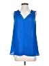 Vince Camuto Blue Sleeveless Blouse Size S - photo 1