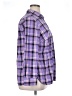 Talbots 100% Cotton Plaid Purple Long Sleeve Button-Down Shirt Size 1X - photo 4