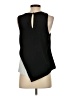 Bordeaux 100% Polyester Black Sleeveless Top Size S - photo 2