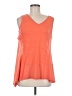 Lyssé Orange Sleeveless Top Size M - photo 1