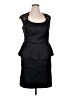 Xscape Black Cocktail Dress Size 16 - photo 1