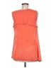 Lyssé Orange Sleeveless Top Size M - photo 2