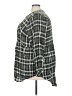 Torrid Plaid Green 3/4 Sleeve Blouse Size 4X Plus (4) - photo 5