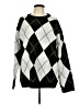 Velvet by Graham & Spencer Argyle Black Pullover Sweater Size L - photo 1