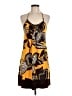 BCX Print Yellow Casual Dress Size M - photo 1