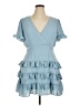 Lulus 100% Polyester Blue Cocktail Dress Size XL - photo 1