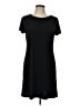 Calvin Klein Solid Black Casual Dress Size 10 - photo 1