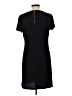 Calvin Klein Solid Black Casual Dress Size 10 - photo 2